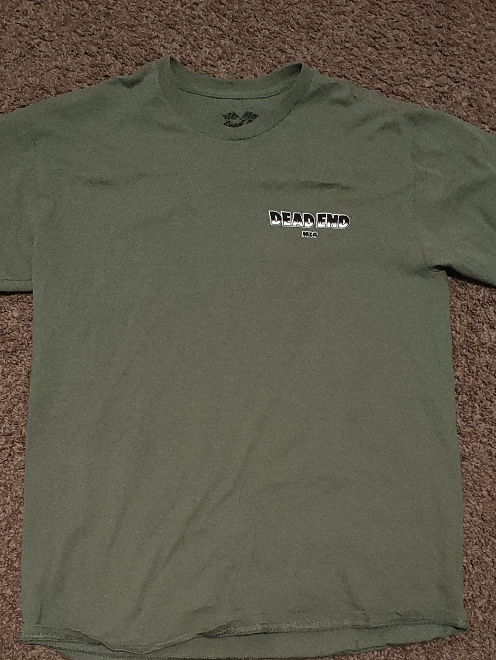 Olive Green Short Sleeve Tee
